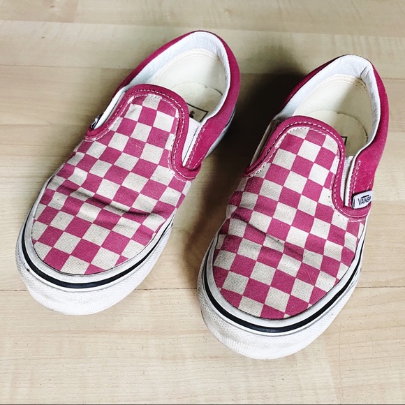 2 PAIRS VANS CHECKERED SLIP ONS (12.0 and 12.5 YOUTH sizes ) - Picture 5 of 6